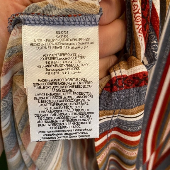 BCBGeneration striped dress size M NWT - Picture 4 of 4